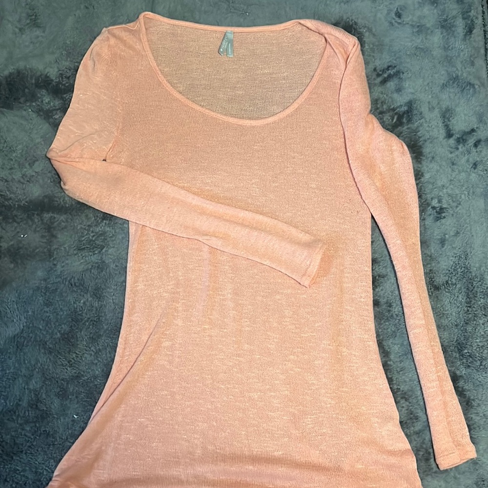 Light coral vanity long sleeve